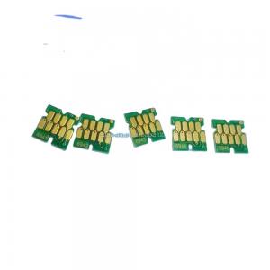 China Hot sale ! Cartridge chips for F6200 F7200 F9200 chips for Epson F series T7411-7414 T741X one time use chips wholesale