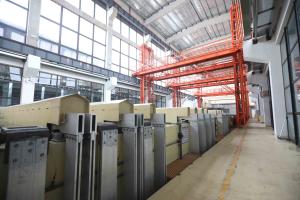 China Aluminium Profiles Anodic Anodizing Colouring Tank Vertical Anodizing Production Line wholesale