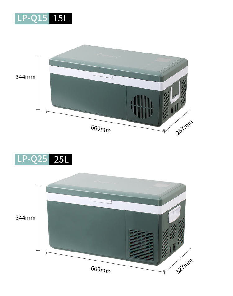 Car Fridge Portable Freezer 202 15l Car Refrigerator Compressor Mini Refrigerator