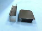 Powder Coated Aluminium Profiles , Aluminum Extruded Shapes R11W 60MM