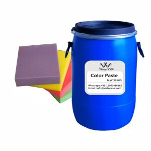 China Purple PU Water based Colorant Organic Pigment Color Paste wholesale
