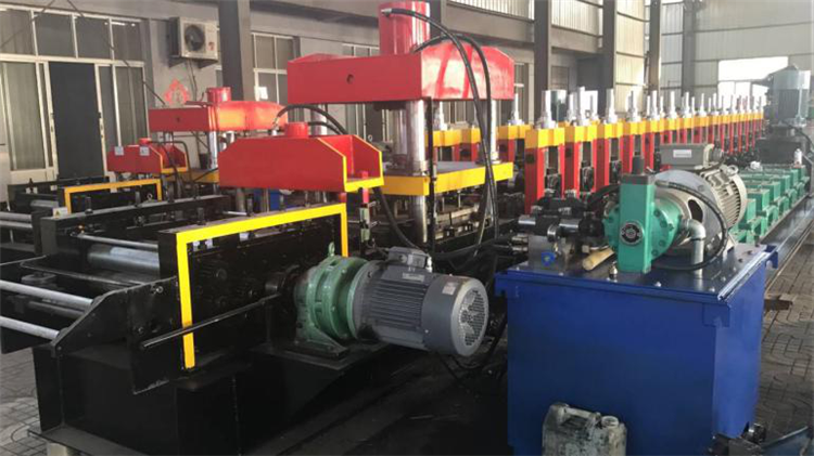 alibaba express galvanized steel Guardrail Highway Roll Forming Machine