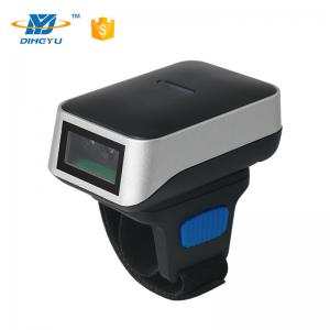 China OEM 32 Bit CMOS Wireless QR Code Scanner Mini LED 2d Ring Type Barcode Scanner DI9010-2D on sale
