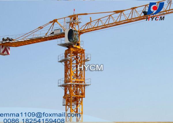 Quality QTP160 Top Less Tower Crane 10 Tons Split Mast Tower Crain Price for sale