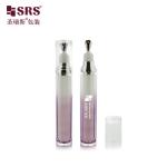 LR001-15ML Customization Painted Gradient Color Acrylic Double Wall Bottle With