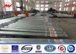 Round Tarpered Electric Power Pole 11m 1000dan Steel Power Pole