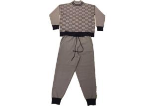China Chinese Sweater Supplier Womens Knit Pullover Sweater And Knit Trousers Set wholesale