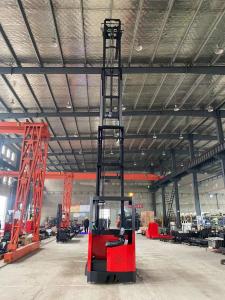 China Top Lift Level 12000 M Duty Electric Sit-on Reach Electric Forklift Pallet wholesale