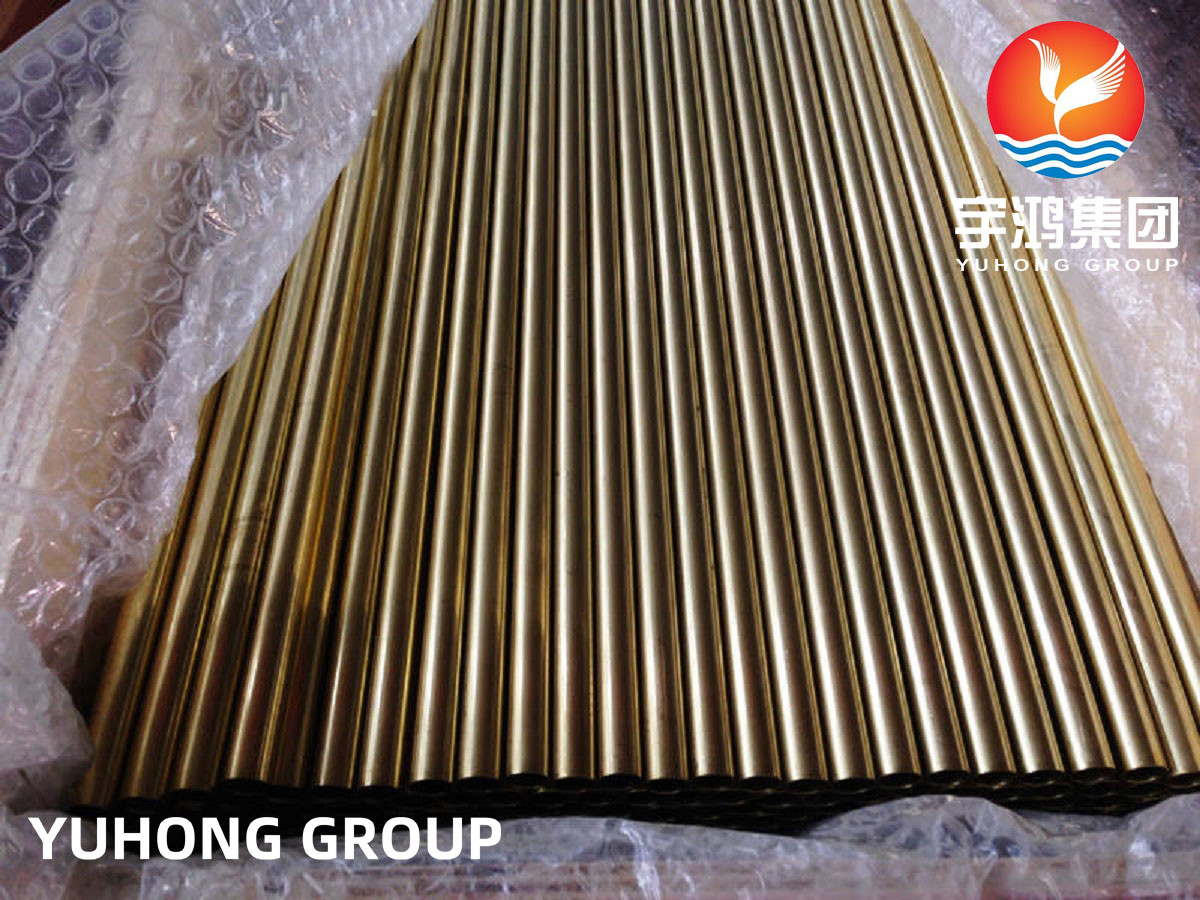 ASME SB111 C68700 Seamless Brass Tubes for Desalination of Seawater