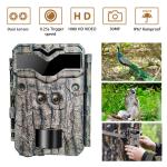 Hunting camera KW698A dual-lens 1080P 30MP waterproof IP67 up to 512GB storage