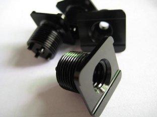 Black Anodized Aluminum Precision Customed Part, Toy Gun Parts