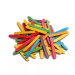 Colorful Birch Wooden Ice Cream Stick Jumbo Craft 93mm 114mm