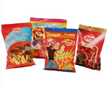 7 Colors Printing Custom Logo Design Middle Sealing Food Packaging Pouch Macadamia Nuts Plastic Bag