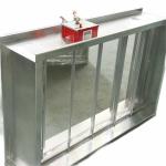 Customized Fire Damper System For Smoke Exhaust / Ventilation