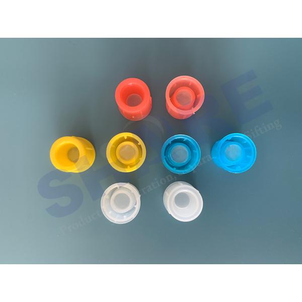 Medical Blue PE Bacterial Air Vent Filter For Glass Solution Bottle