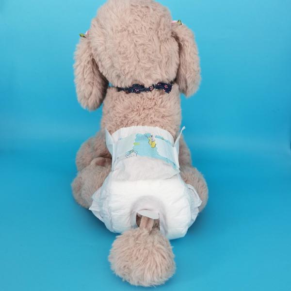 Soft Non-woven Top Sheet Waterproof Puppy Underpad Pet Mat Diaper for Male and
