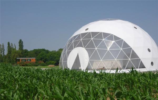 1/3 Transparent Front Big Event Dome Tent For Outdoor Events Party Ventilation
