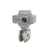IP67 Stainless Steel Flange Connection Electric Motorized Ball Valve