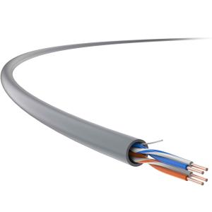 China Telephone Cable UTP Cat5 Phone Cable 2 Pair 24AWG BC PVC Jacket wholesale