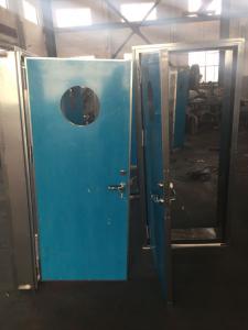 China Marine Aluminium Hollow Door 1200-1800mm C/W Door Closer, C2 Lock, ISPS Device wholesale