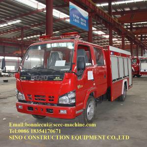 China 4x2 Isuzu 4000L Rescue Water Foam Fire Fighting Truck wholesale