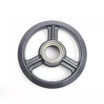 Ductile Iron Sand Casting Part Kubota Rice Harvester Spare Parts Roller Wheel