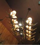 Reindeer antler chandelier For Indoor home Lighting Fixtures (WH-AC-17)