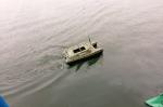 Camouflage Sonar Fish Finder , Brushless motor for bait boat DEVC-308 fishing