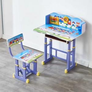 China MDF Kids Table And Chairs Playroom Furniture Cute Childrens 62cm wholesale