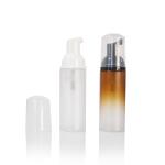 Empty Odorless Travel Foam Pump Bottle Skincare Facial Cleanser Packaging 100ml