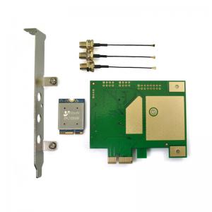 China BLE5.2 PCI E Wireless Network Card WiFi 6E QCA206X 3000Mbps Wireless Network Adapter Card wholesale