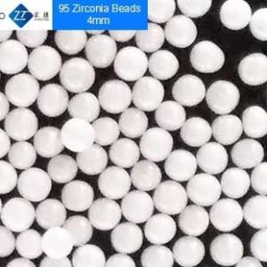 China Low Abrasion Rate Zirconia Milling Media , Magnetic Materials Zirconium Oxide Beads wholesale