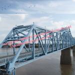 Modern Delta Steel Truss Bridge Modular Prefabricated For Highways Railways