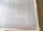 6mm Round Hole Steel Perforated Sheet , 316L Perforated Mild Steel Sheet