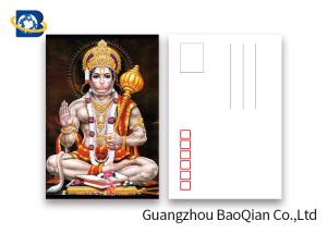 China 5D Effect Indian God 3D Lenticular Postcards For Souvenirs/ Promotional Gift wholesale