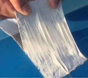 China White color adhesive Aluminium Butyl Rubber Tape For Construction Surface Flashing wholesale