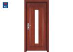 EN Exterior House Safety Wooden 90minute Fire Rated Glass Doors