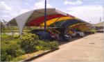 Outdoor Fabric Tent Structures Car Shed Parking Canopy Sunshade Construction