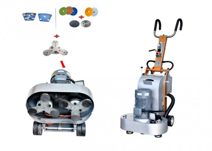 220V High Power 28 Inch 6 Heads Floor Polisher Single Phase Multifunctional Grinding Discs 0