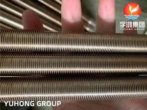 China ASTM B111 C70600 Low Finned Tube Copper Nickel Alloy For Heat Exchanger wholesale
