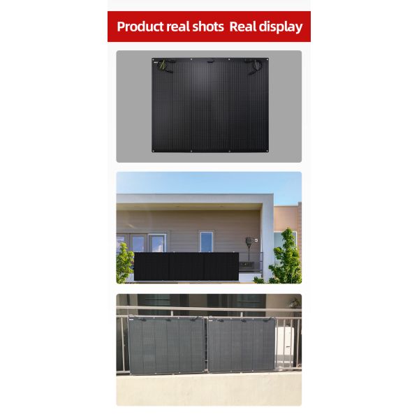 Durable Flexible Photovoltaic Modules Offering Solar Power Generation and Versatile Mounting Options for Diverse Environments