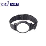 Contactless Fabric RFID NFC Bracelet Silicone Woven 1k Chips
