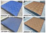 Woven 100 Polyester Mattress Quilting Fabric Warp Knitted Gold Plated Printed
