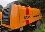 ISO90001 Approval 110kw Small Trailer Concrete Pump Portable Stationary 60CBM