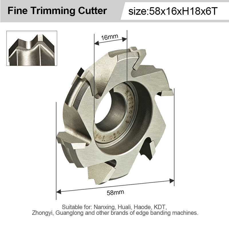 Carbide Insert Router Bit Set For CNC Woodworking — Bottom Surfacing & Grooving Cutter, 1/2" Shank, Replaceable 4-Sided Inserts