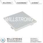 Gold AA1100 3003 H24 Suspended Aluminum Ceiling Panels For Indoor Building