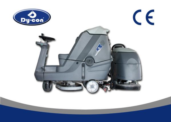 Protect Environment Ride On Floor Scrubber Dryer , Granite Floor Cleaning