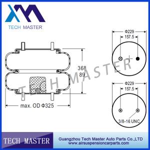 China Firestone W01-358-7555 Double Convoluted Air Spring Air Bellow wholesale