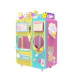 Fully Automatic Vending Device Self Service Cinema Commercial Cotton Candy