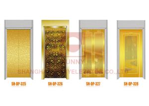China Residential Platform Illumination Elevator Cabin Decoration Elevator Door Panel wholesale